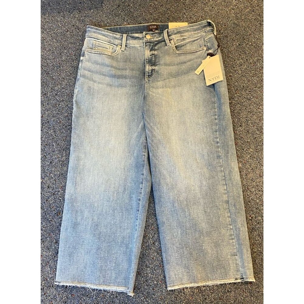 NYDJ Light Blue Wide Leg Jeans